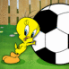 Titi joue au football