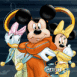 Mickey, Minnie et Daisy m�daill�s d'or
