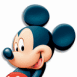 Mickey Mouse de profil