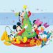 Mickey et ses amis d�corent le sapin
