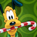 Pluto aime les sucres d'orge!