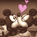 Mickey et Minnie: Un gros bisou