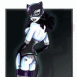Fille chat