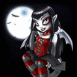 Vampire sous la lune