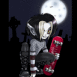 Vampire skateboardeur