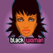 Visage m�tisse "Black woman"