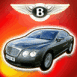Bentley Continental GT, fond rouge