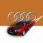 Audi A4 cabriolet rouge