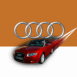 Audi A4 cabriolet rouge