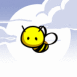 Abeille dans les nuages
