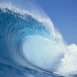Vague turquoise
