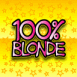 100% Blonde
