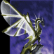 Dragon perch� sur un rocher