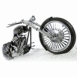 Moto am�ricaine en gros plan