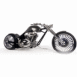 Moto am�ricaine de profil