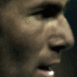 Zidane, le film: visage en gros plan