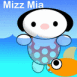 Mizz Mia dans la mer