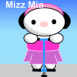 Mizz Mia faisant des sauts