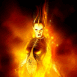 La dame du feu
