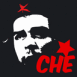 Che Guevara cach� dans l'ombre