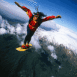 Sky surfing