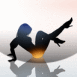 Danseuse assise de profil