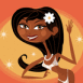 Jeune femme bronz�e