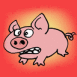 Cochon effray�