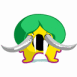 Monstre � corne