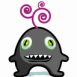 Monstre gris affam�