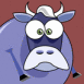 Vache interloqu�e