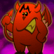 Diable se tenant la queue
