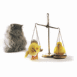 Poussins dans la balance