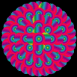 Rosace psych�d�lique