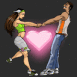 Couple dansant