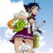 Fille en mini-jupe