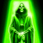 La mort dans un halo vert