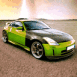 Voiture verte tun�e