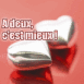 Bijoux argent�s "A deux, c'est mieux!"