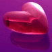 Coeur translucide