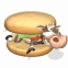 Vache hamburger