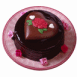 G�teau  au chocolat en forme de coeur