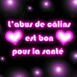 Abus de câlins néon rose