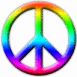 Peace and Love Arc-en-ciel
