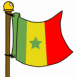 S�n�gal (drapeau flottant)