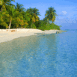 Plage f��rique des Maldives