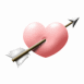 Coeur fl�ch�