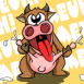 Vache compl�tement zinzin!