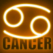 N�on zodiaque cancer