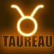 N�on zodiaque taureau